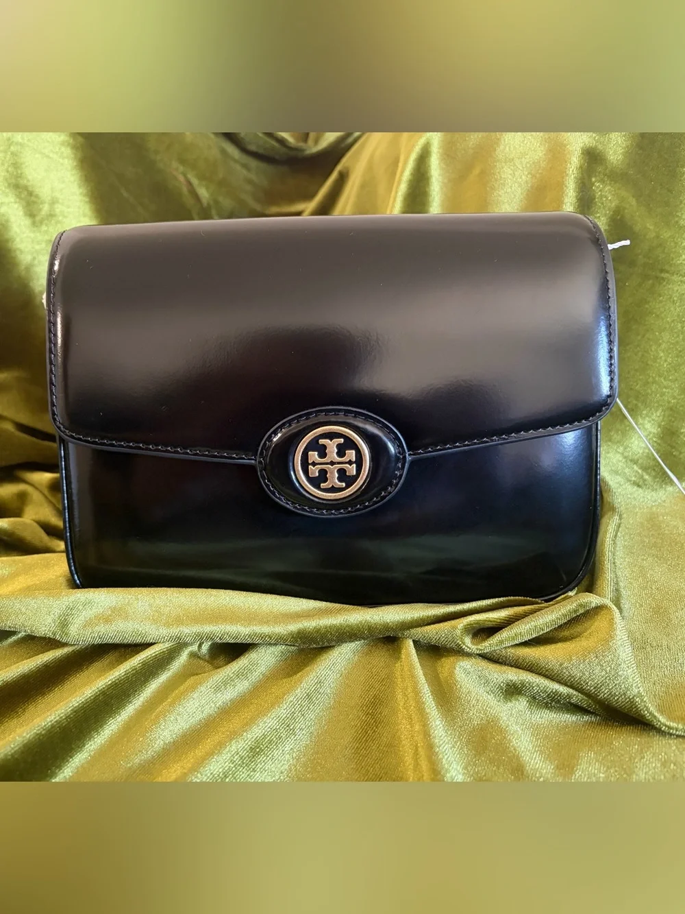 TORY BURCH Robinson Spazzolato Leather Convertible Shoulder Bag
